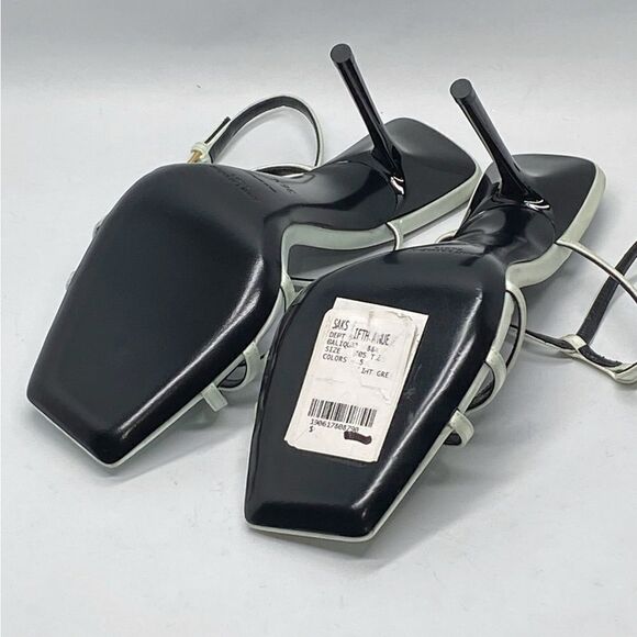 Saint Laurent Nuit 105mm high-heeled sandals size 36.5 - Picture 12 of 13